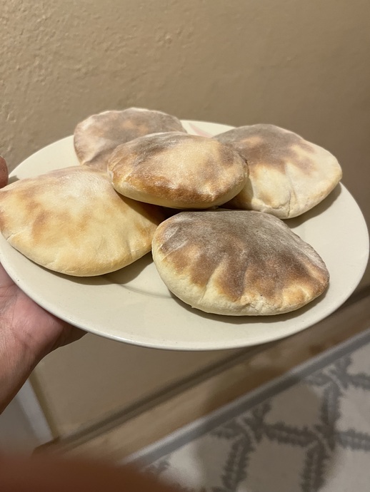 Gel Vatandaş Gel Doldur Doldur Ye , Ev Yapımı Mini Pita Ekmeği Yaptım 🥳🤭