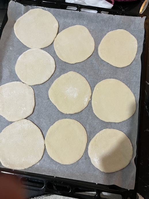 Gel Vatandaş Gel Doldur Doldur Ye , Ev Yapımı Mini Pita Ekmeği Yaptım 🥳🤭