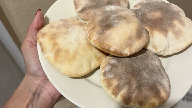 Gel Vatandaş Gel Doldur Doldur Ye , Ev Yapımı Mini Pita Ekmeği Yaptım 🥳🤭