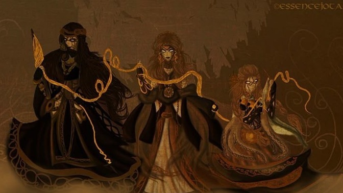 Mitolojinin Dokumacı Kızları! 🪡🧵Mireler (Moirai), Yazgının Kadınları!