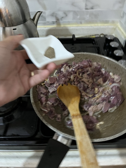 Tavada Mis Gibi Soğanlı, Sarımsaklı Tavuk Ciğeri!🤤