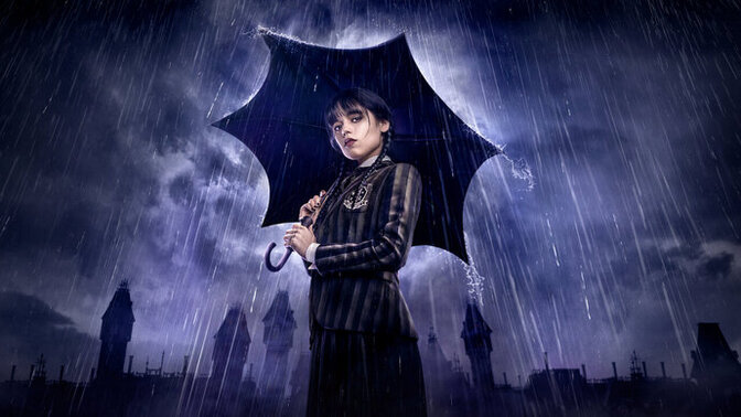 🎬 Wednesday: Gotik Tarz, Gizem ve Zekânın Yeni Fenomeni 🖤🕷️