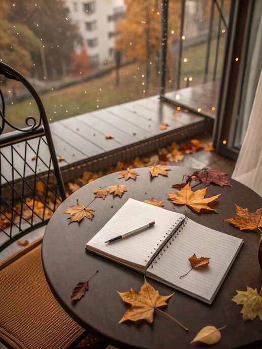 🍁 Sonbahar Ruh Hali: Dökülen Yapraklar Gibi, Fazlalıkları Bırakma Zamanı 🍂