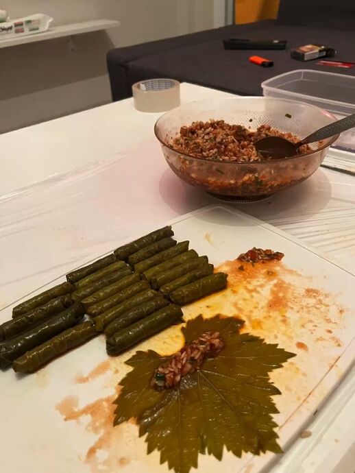 Etli Yaprak Sarma Tarifi 🍃