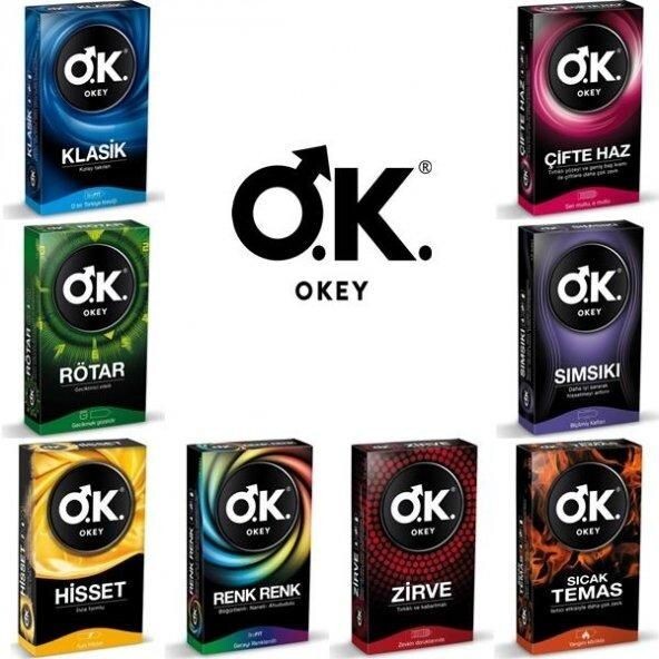 Okey prezervatif seçenekleri