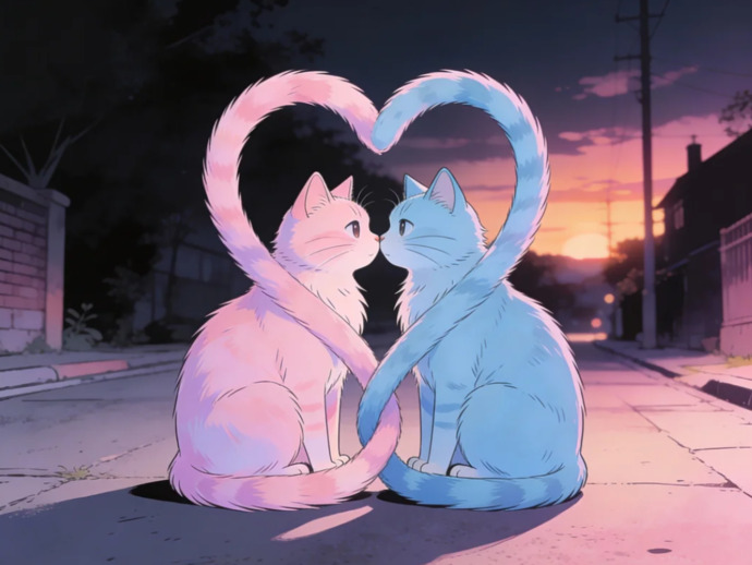 Bizimki; kuyruklu yalanların gölgesini, kuyruklu yıldızların aydınlattığı bir aşk öyküsü🐈🐈‍⬛🌠