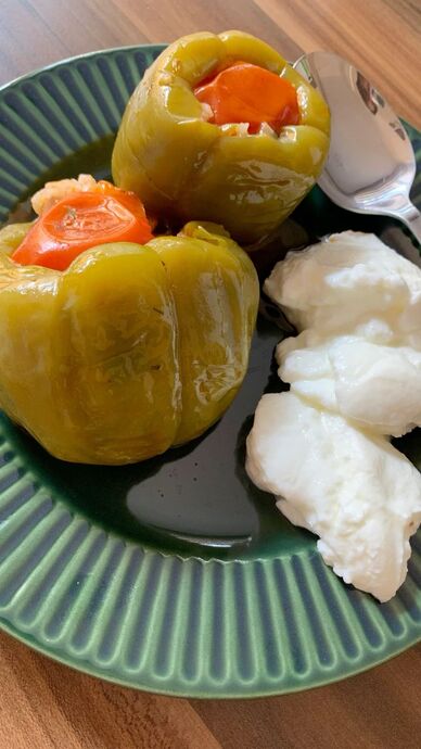 💚 Zeytinyağlı Biber Dolması: Mis Gibi Ege Esintisi 💚