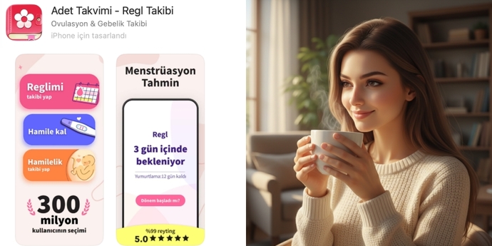 Döngünü Tanı, Kendini Güçlendir! En İyi Regl Takip Uygulamaları Önerileriyle Geldim! 🌸