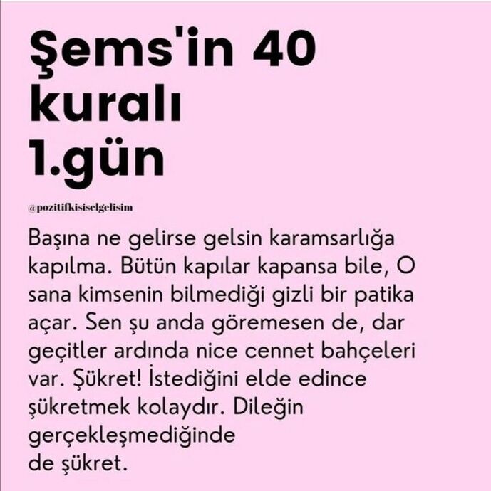 Hayatıma Yön Veren 5 Motto