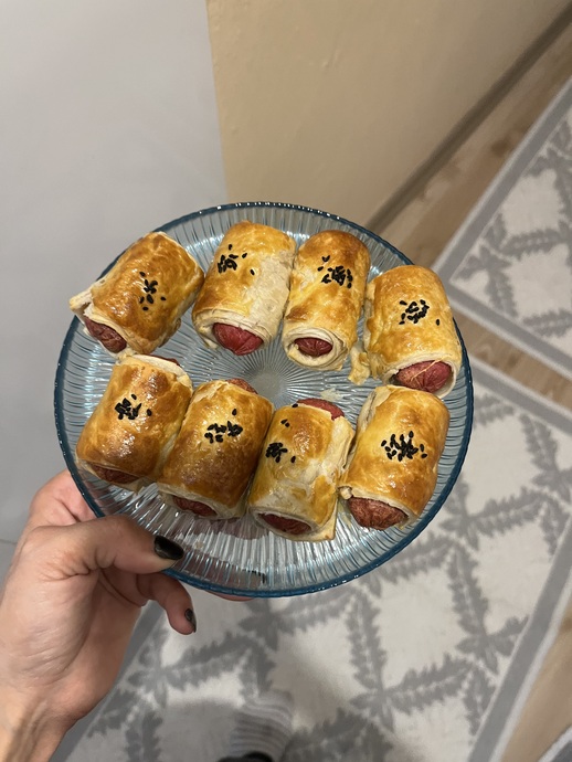 🌭 Milföylü Sosisler Yaptım Bugün! Çocukların Seveceği Güzel Bir Kahvaltılık!🫣