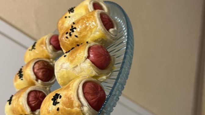 🌭 Milföylü Sosisler Yaptım Bugün! Çocukların Seveceği Güzel Bir Kahvaltılık!🫣