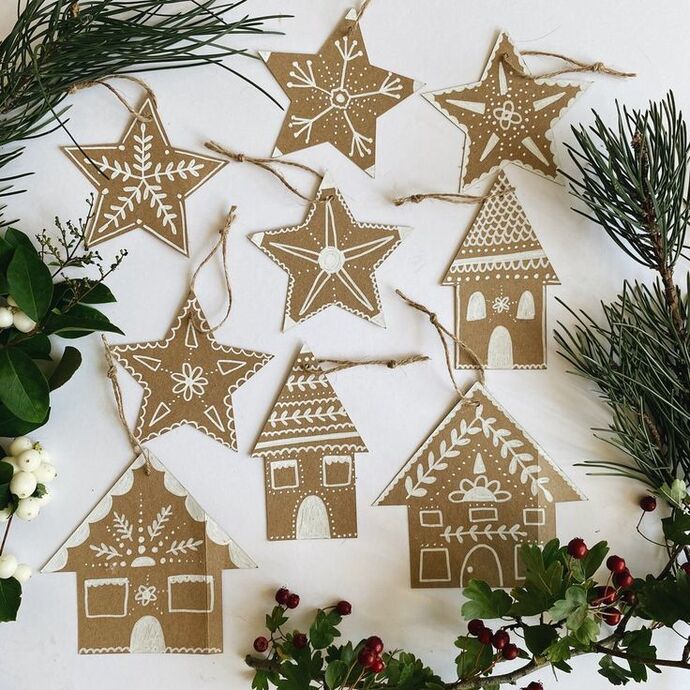Evde Kolayca Yapılabilecek 5 DIY Yılbaşı Süsü 🎄