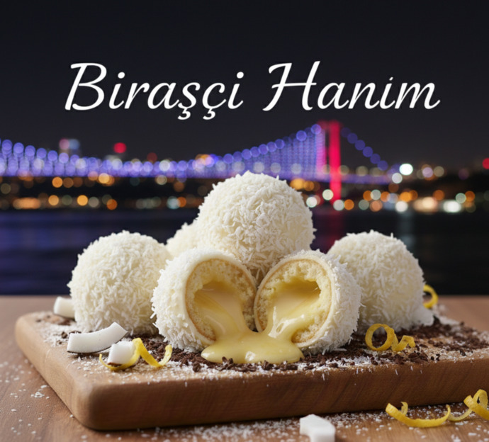 Dışı Beyaz Çikolatalı, Hindistan Cevizli Ve İçi Limon Dolgulu Top Tatlısı Tarifimi Hemen Denemelisin, Haydi Gel!
