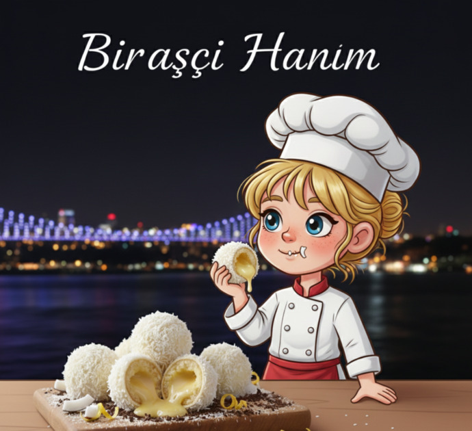 Dışı Beyaz Çikolatalı, Hindistan Cevizli Ve İçi Limon Dolgulu Top Tatlısı Tarifimi Hemen Denemelisin, Haydi Gel!