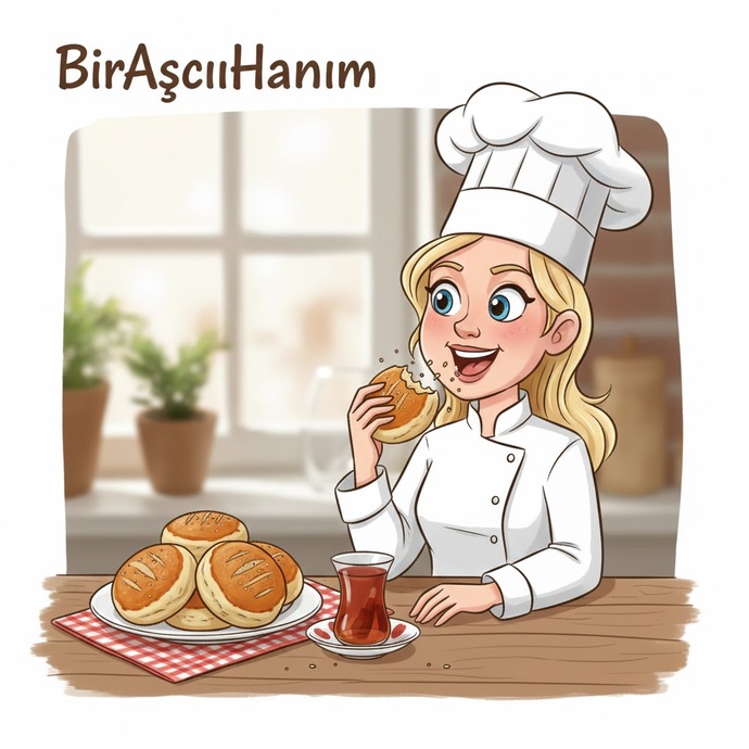 Evde Mis Gibi Pastane Poğaçası Yapıyoruz, Hadi Kalemini Kağıdını Kap Gel!