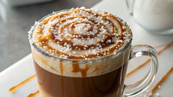 Kahveme Küçük Bir Tuz Dokunuşu: Tuzlu Karamelli Espresso Keyfim ☕🍯