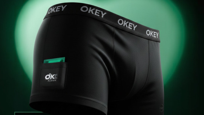 Hazırlıklı Olmanın En Rahat Hali: OKEY Cepli Boxer