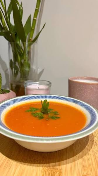 Sahura Köz Kapya Biberli Sütlü Domates Çorbası Yapıyoruz!