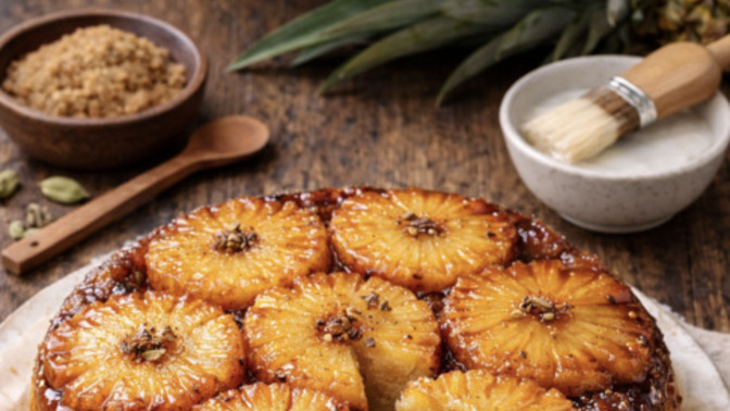 Ananas Severler İçin Pratik Ananaslı Pasta Tarifi Paylaşıyorum