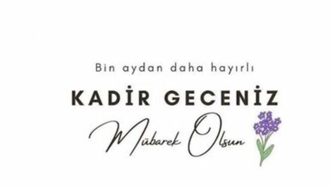 "Bugün Kadir Gecesi: Bin Aydan Daha Hayırlı Olan Gece✨"