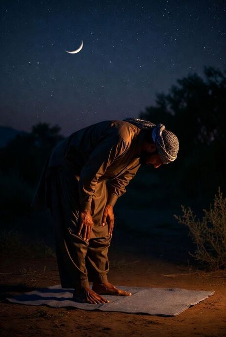 Namaz insana kim olduğunu gösterir