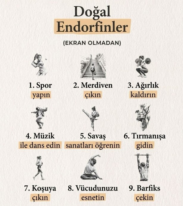 Tecrübelerime Göre Egzersizin Ve Mutluluğun: Endorfin Gerçeği