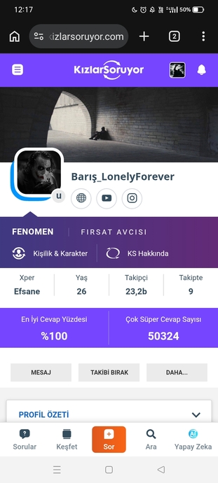 Kızlar soruyor da denk geldiğim üye tiplerini bu bencemde anlatmak istedin. Sonuna kadar okur musunuz