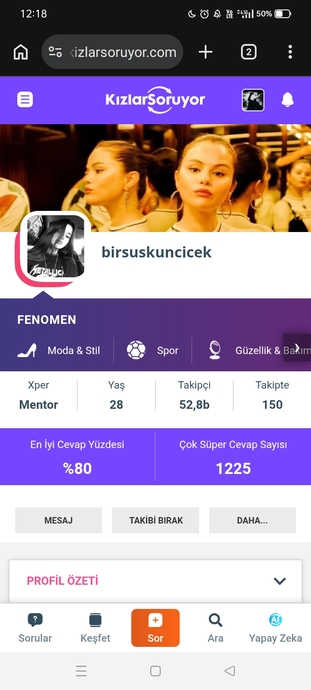 Kızlar soruyor da denk geldiğim üye tiplerini bu bencemde anlatmak istedin. Sonuna kadar okur musunuz
