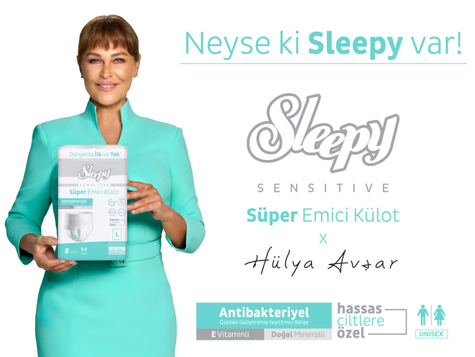 Sleepy Sensitive Süper Emici Külot ile Gün Boyu Güven ve Konfor Bir Arada