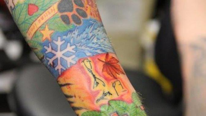Ed Sheeran ve Dövmeleri