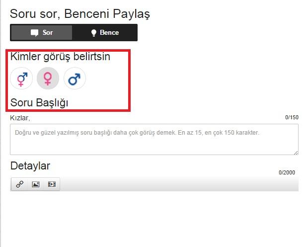Kızlar Soruyor'da Yeni Güncellemede Neler Geldi