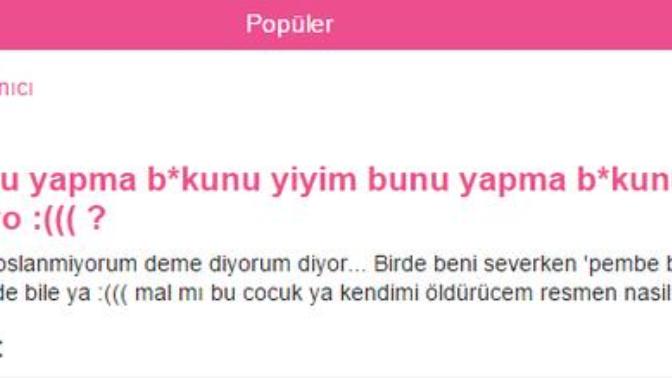 KizlarSoruyor'a Damga Vuran Sorular 