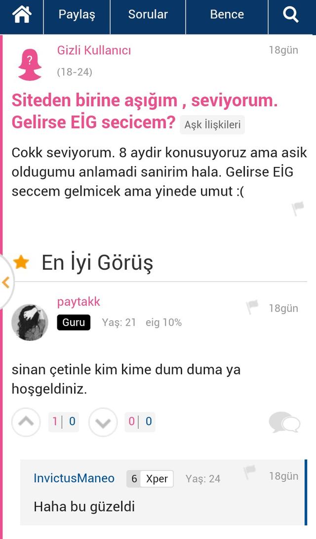 Kizlarsoruyor'un kavusamayan asiklari :)