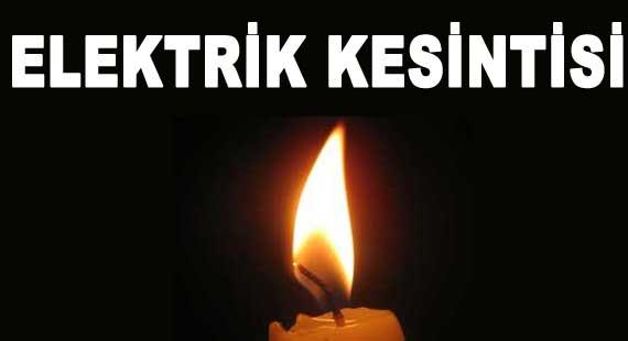 Elektrikler kesilince...