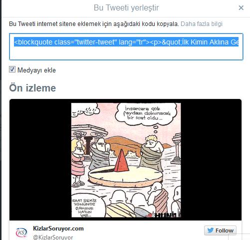 Tweet'li Bence'ler - Bence Paylaşımlarında Yenilik