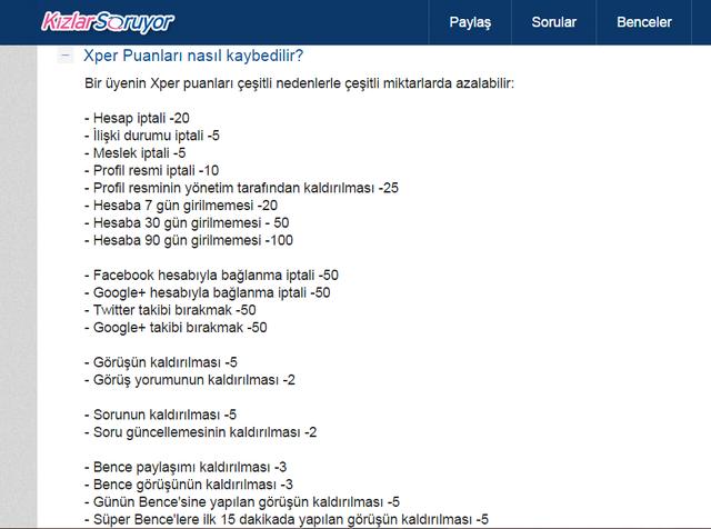 Bunlar Xper Kazandırmaz !