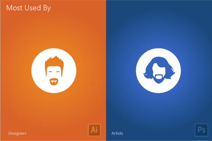 Adobe Illustrator ve Adobe Photoshop karşılaştırması