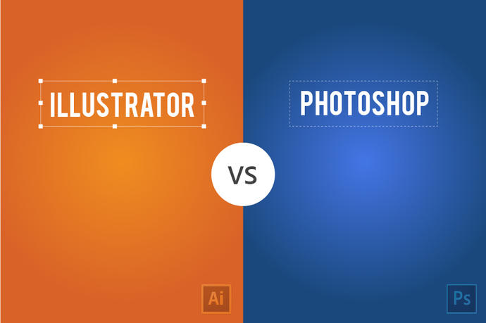 Adobe Illustrator ve Adobe Photoshop karşılaştırması