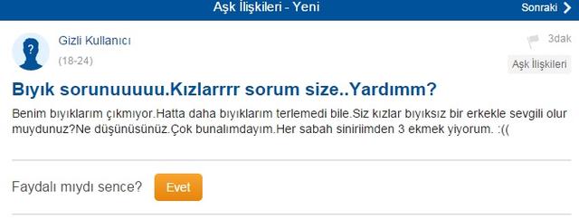 Erkekler Soruyor-Tersine Dünya