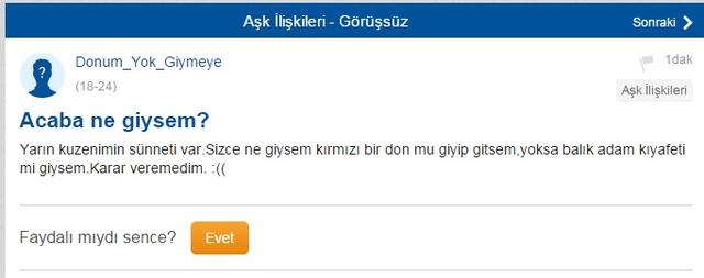 Erkekler Soruyor-Tersine Dünya