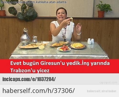 Yeme ve Tıkınma Temalı Eğlenceli Capsler
