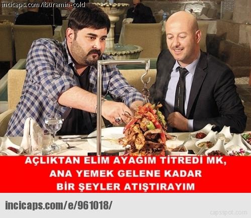 Yeme ve Tıkınma Temalı Eğlenceli Capsler
