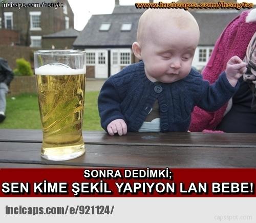 Bebek ve Çocuk Temalı Eğlenceli Fotolar, Capsler