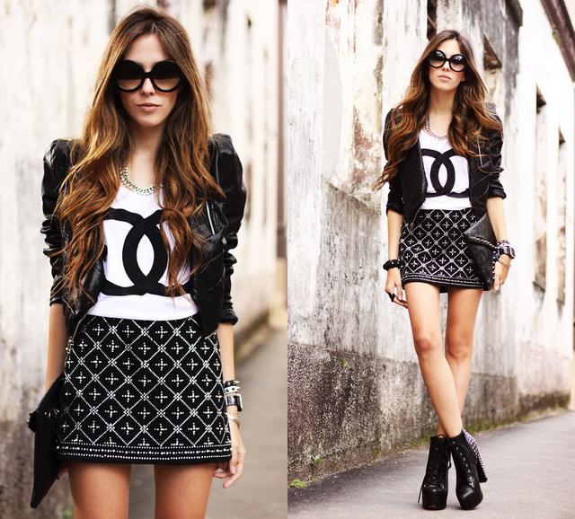 Çok Farklı Bir Tarz! Rock Chic