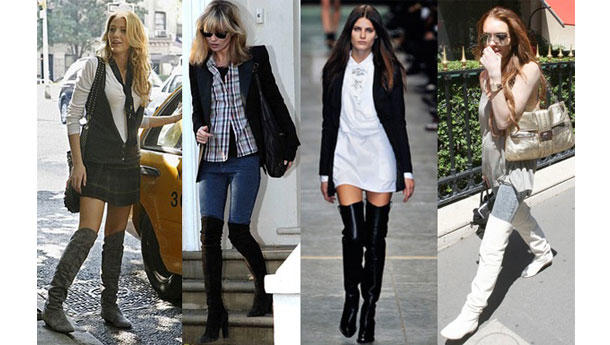 Dizüstü Çizme: 2015 Yılına Damga Vuran Moda!