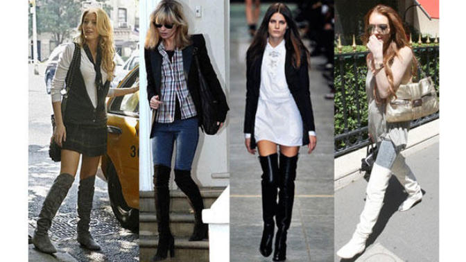Dizüstü Çizme: 2015 Yılına Damga Vuran Moda!