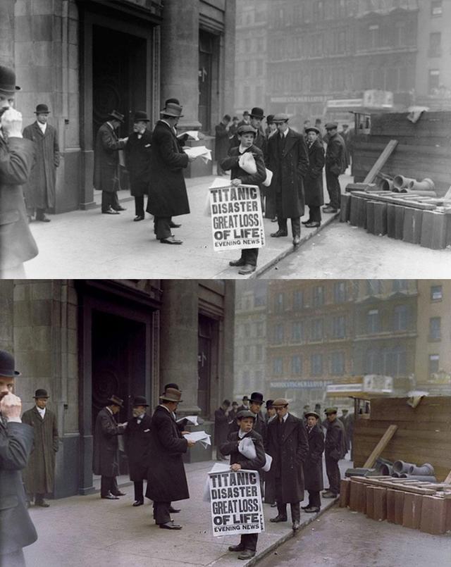 Tarihi Siyah Beyaz Fotoğrafların Renklendirilmiş Hali