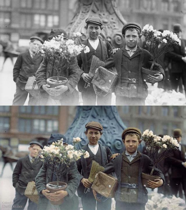 Tarihi Siyah Beyaz Fotoğrafların Renklendirilmiş Hali
