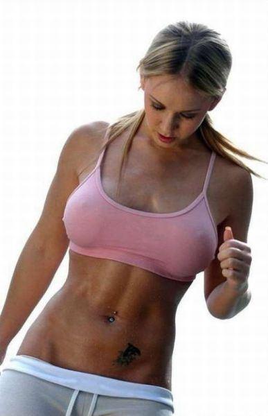 Fitness Yapan Kızların Albenisi