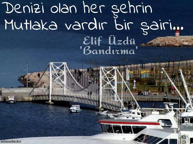 Güney Marmara'nın incisi güzel şehrimiz, Bandırma...